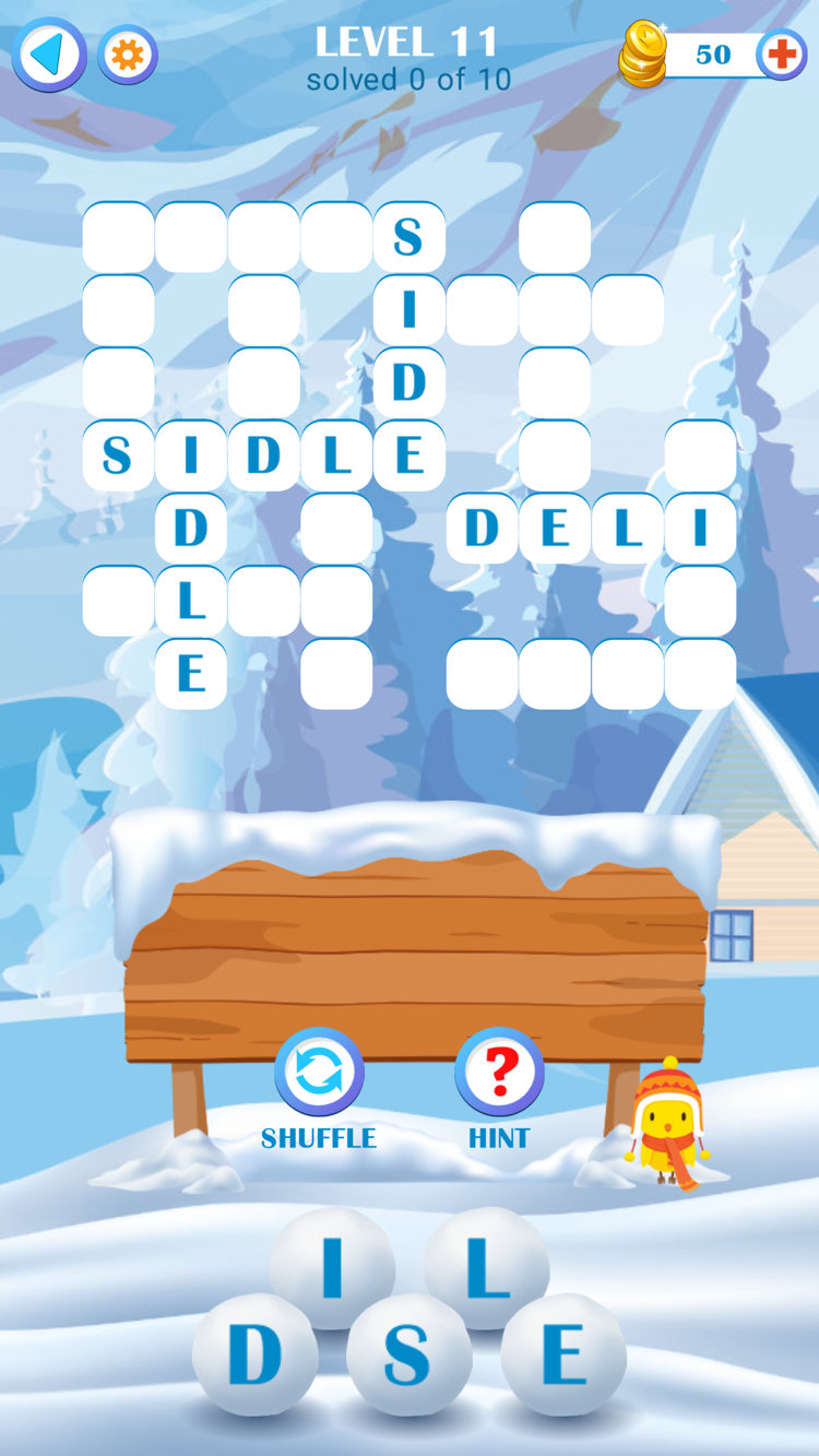 Arctic Words Puzzle screenshot