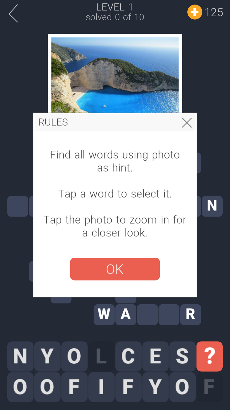 Crosswords for you screenshot
