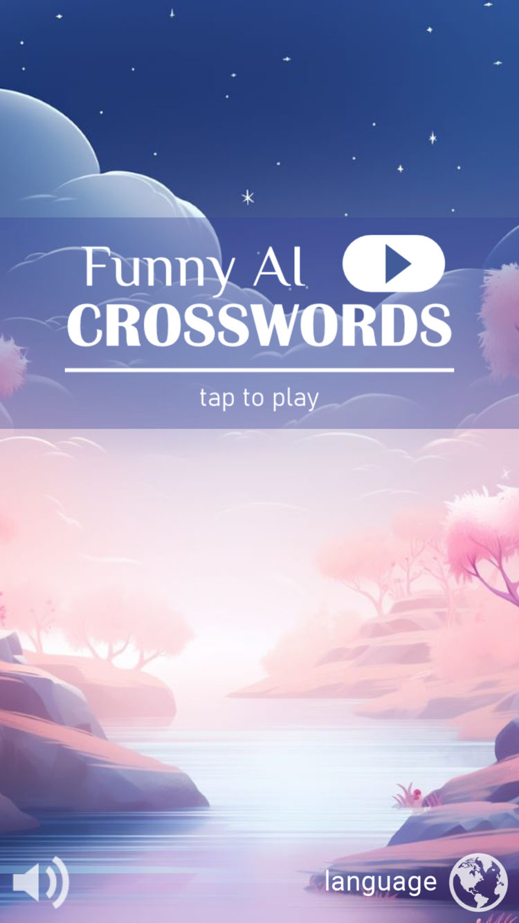 Funny AI Crosswords screenshot