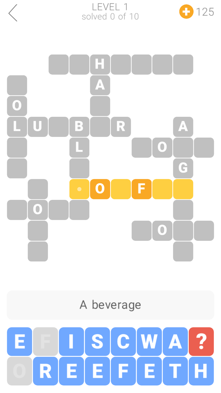 I Love Crosswords 2 screenshot