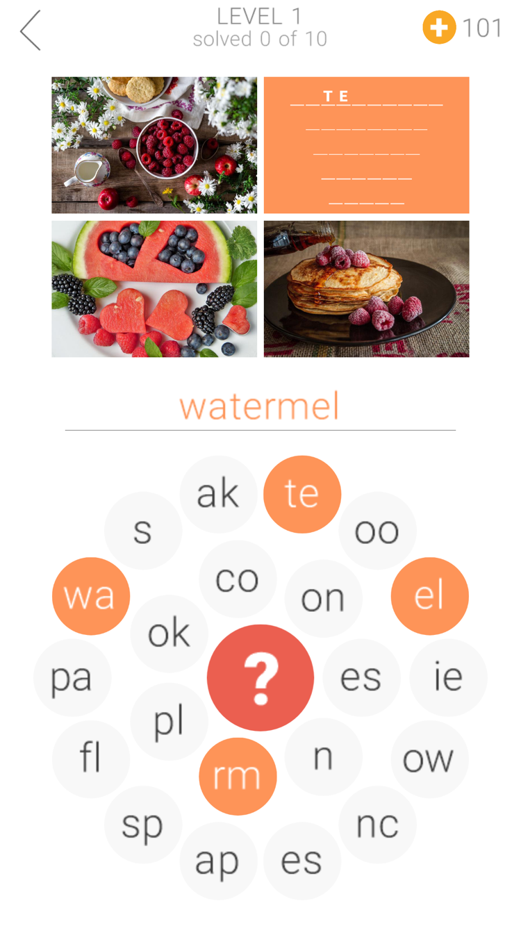 Polysyllable screenshot
