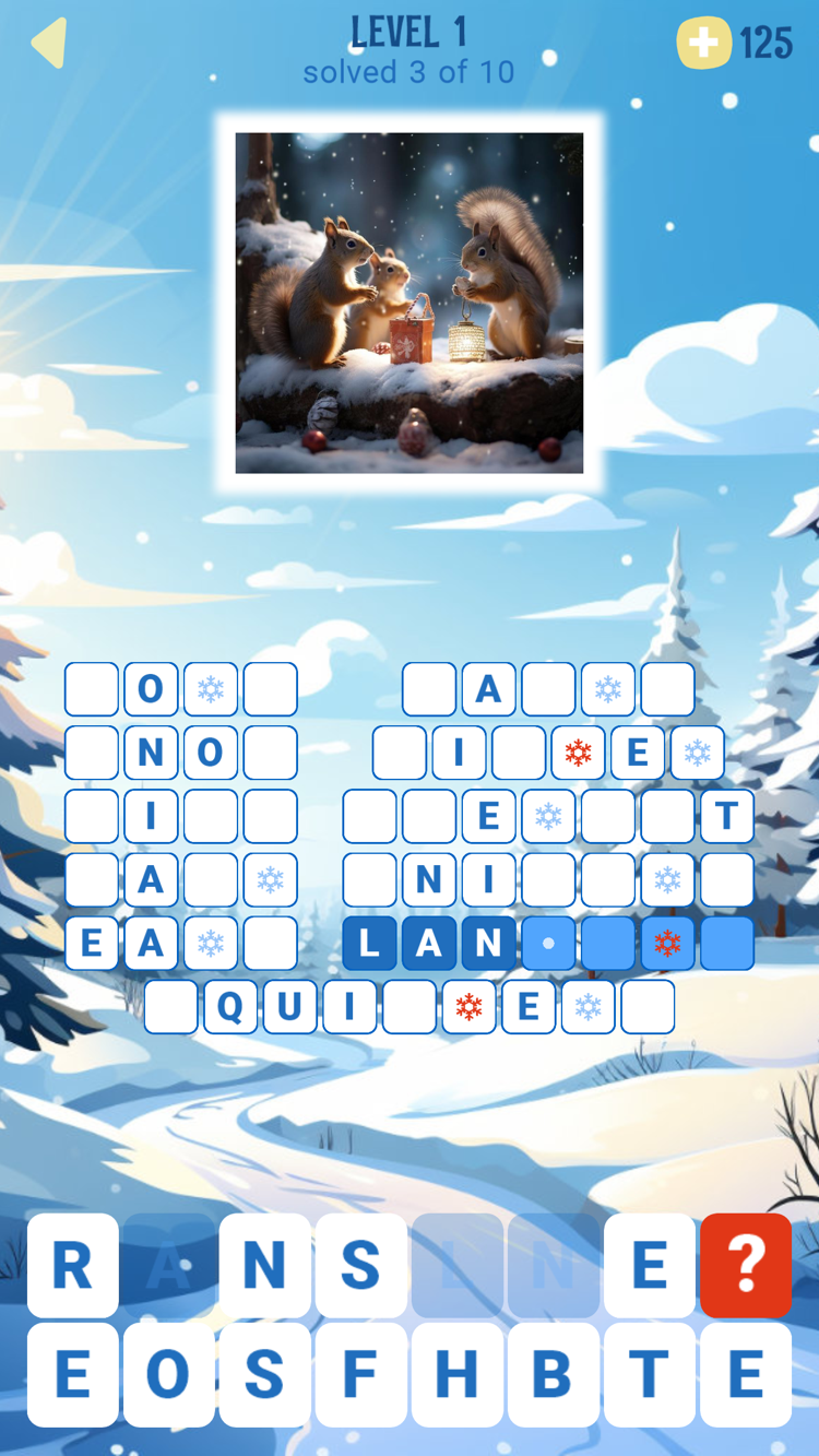 Winter Words screenshot