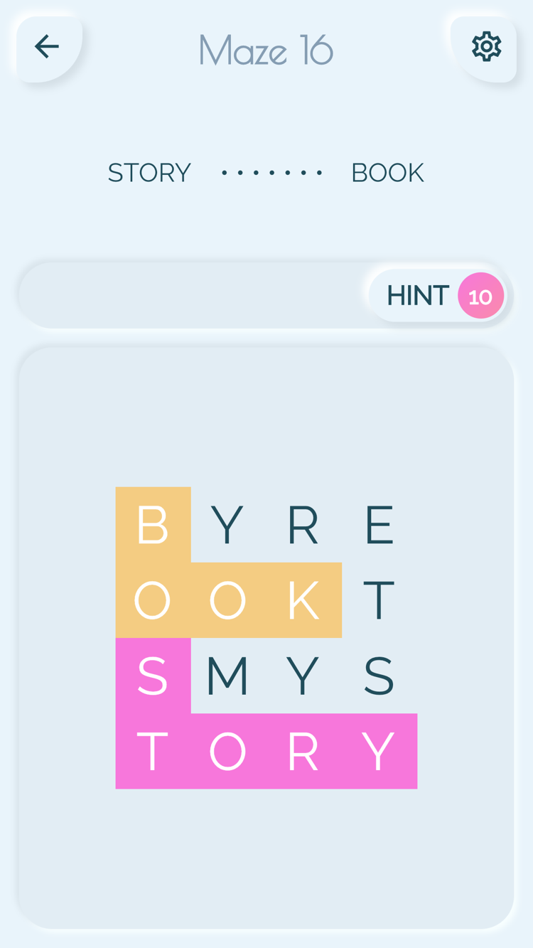 Word Maze Puzzle screenshot