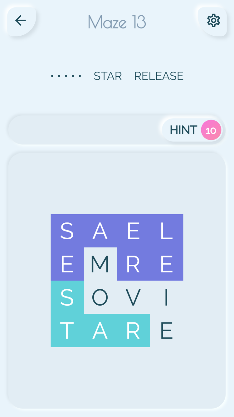 Word Maze Puzzle screenshot
