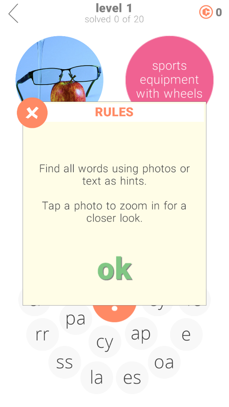 Word Rings Puzzle 2 screenshot
