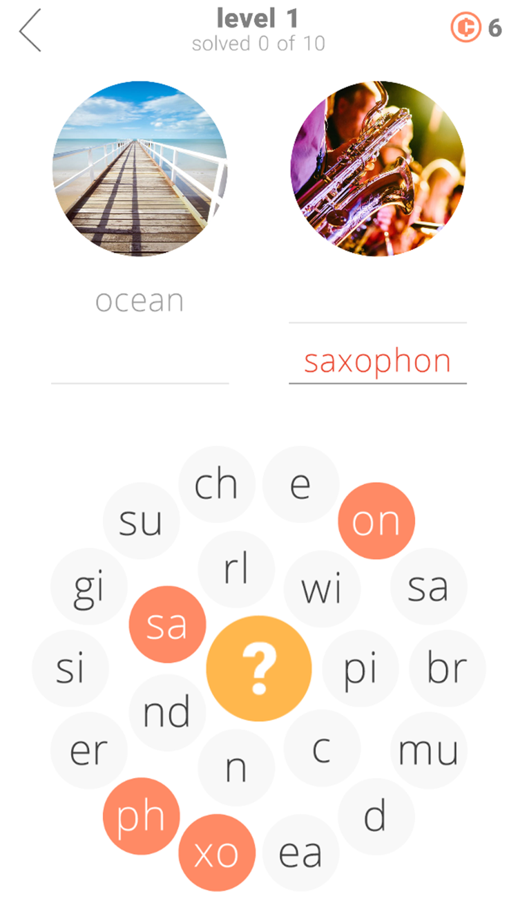 Word Rings Puzzle screenshot