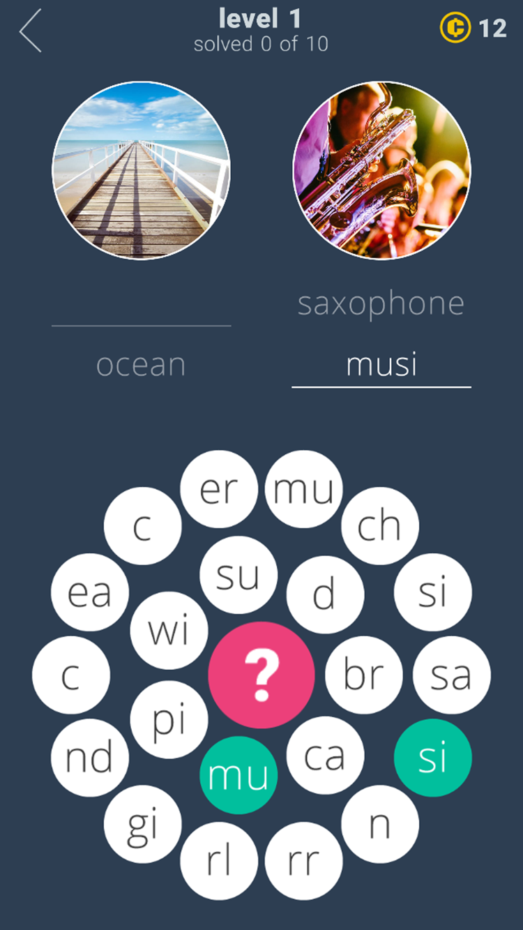 Word Rings Puzzle screenshot