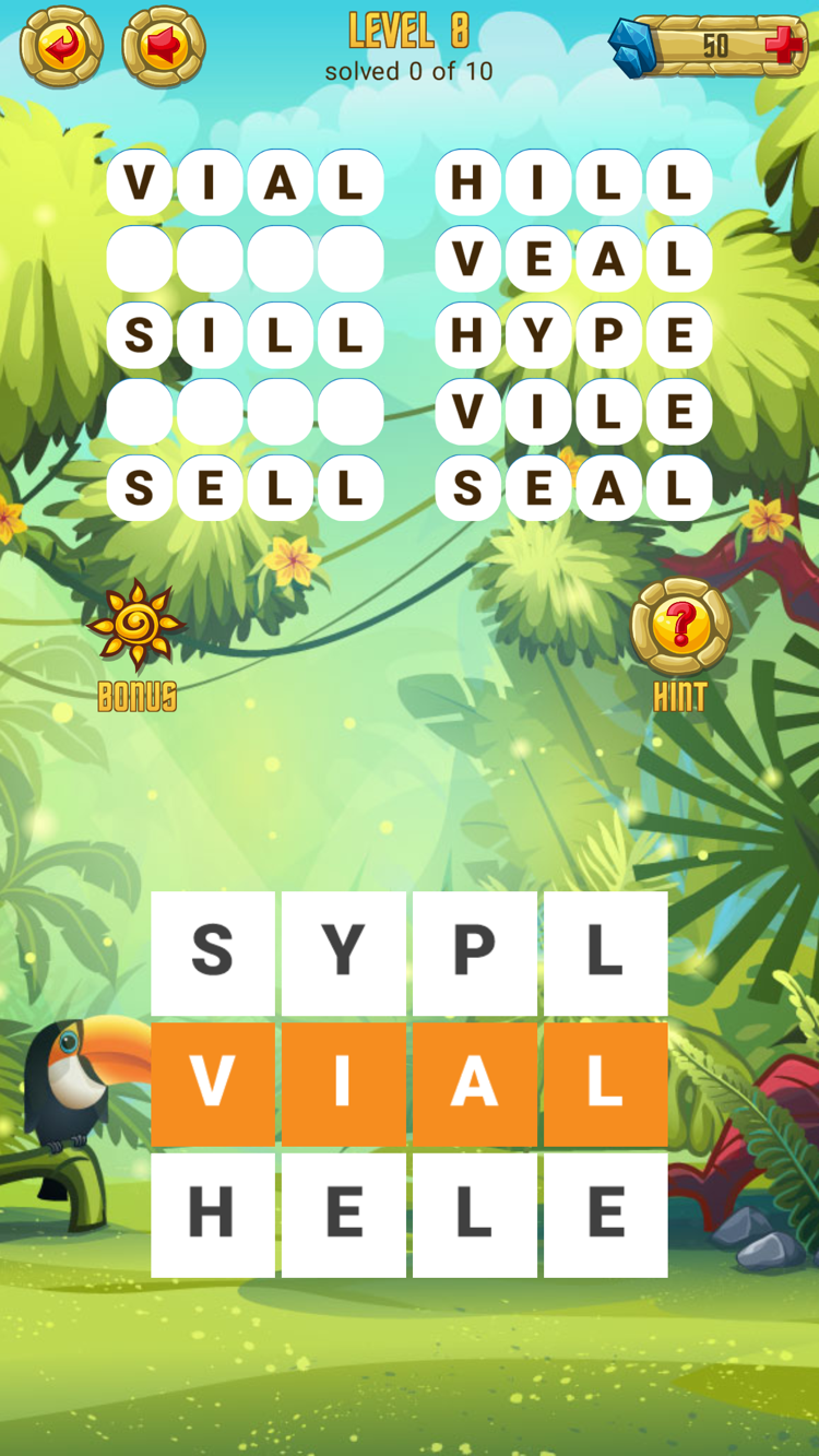 Word Treasure Puzzle screenshot